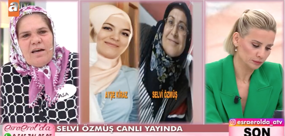 esra erol da ayse kiraz kimdir ayse kiraz olayi nedir yasa hanim kimdir